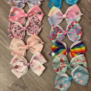 JoJo Siwa Rainbow and Pastel Hair Bow Collection